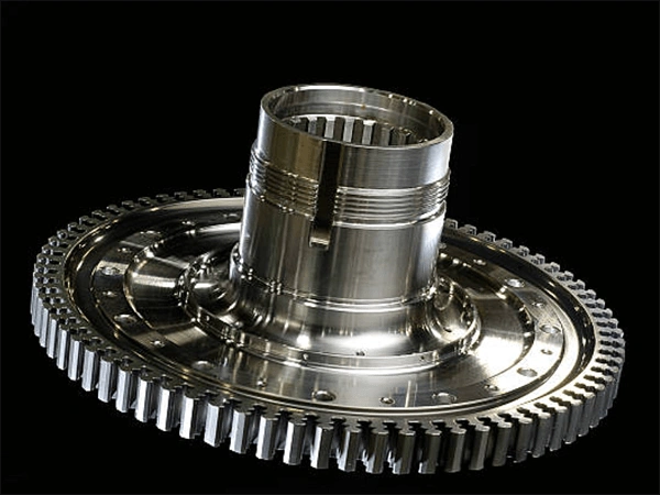 Aerospace aluminum die casting precision gear component