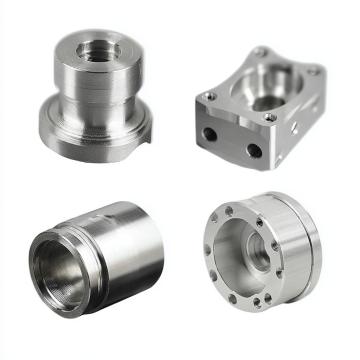 CNC Aluminum Brass Stainless Steel Parts Comparison