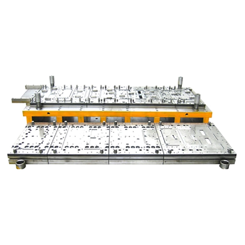 Progressive stamping multi-station die