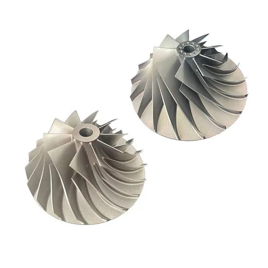 Aerospace titanium impeller machining