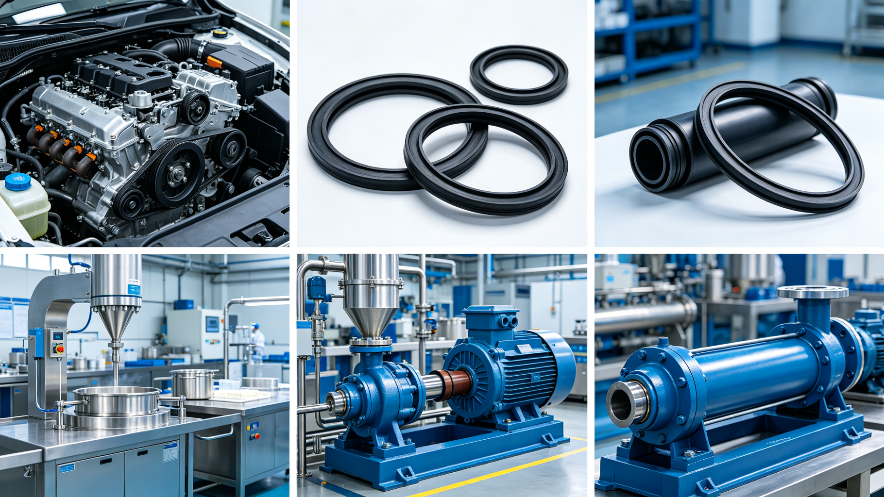 Industrial Applications of Rubber Seals