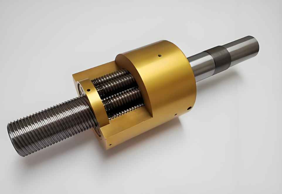 High-precision brass planetary roller screw components