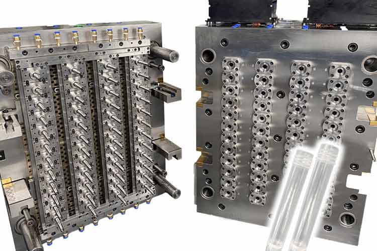 Multi-cavity precision mold inserts for medical device manufacturing