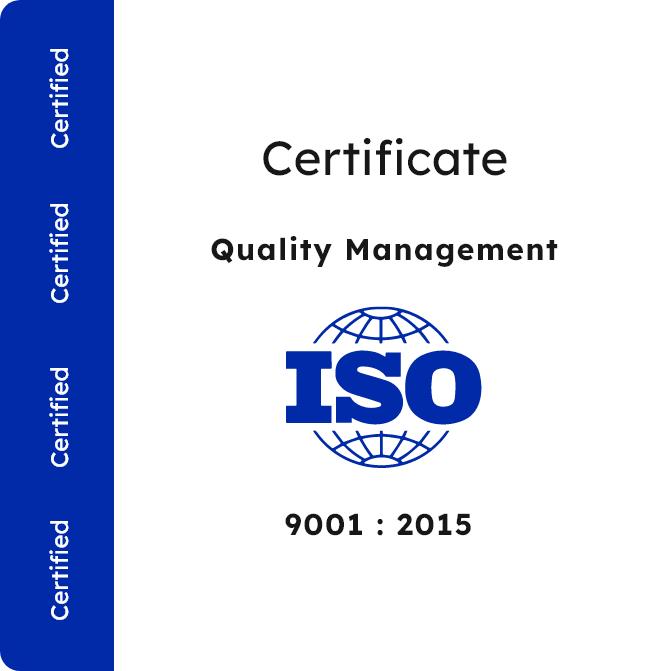 ISO 9001 Certification