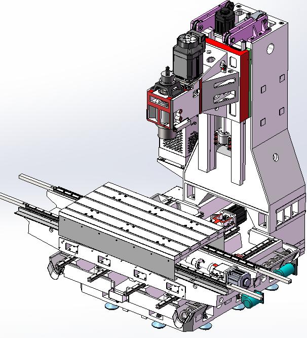 CNC Machining Center Overall Structure