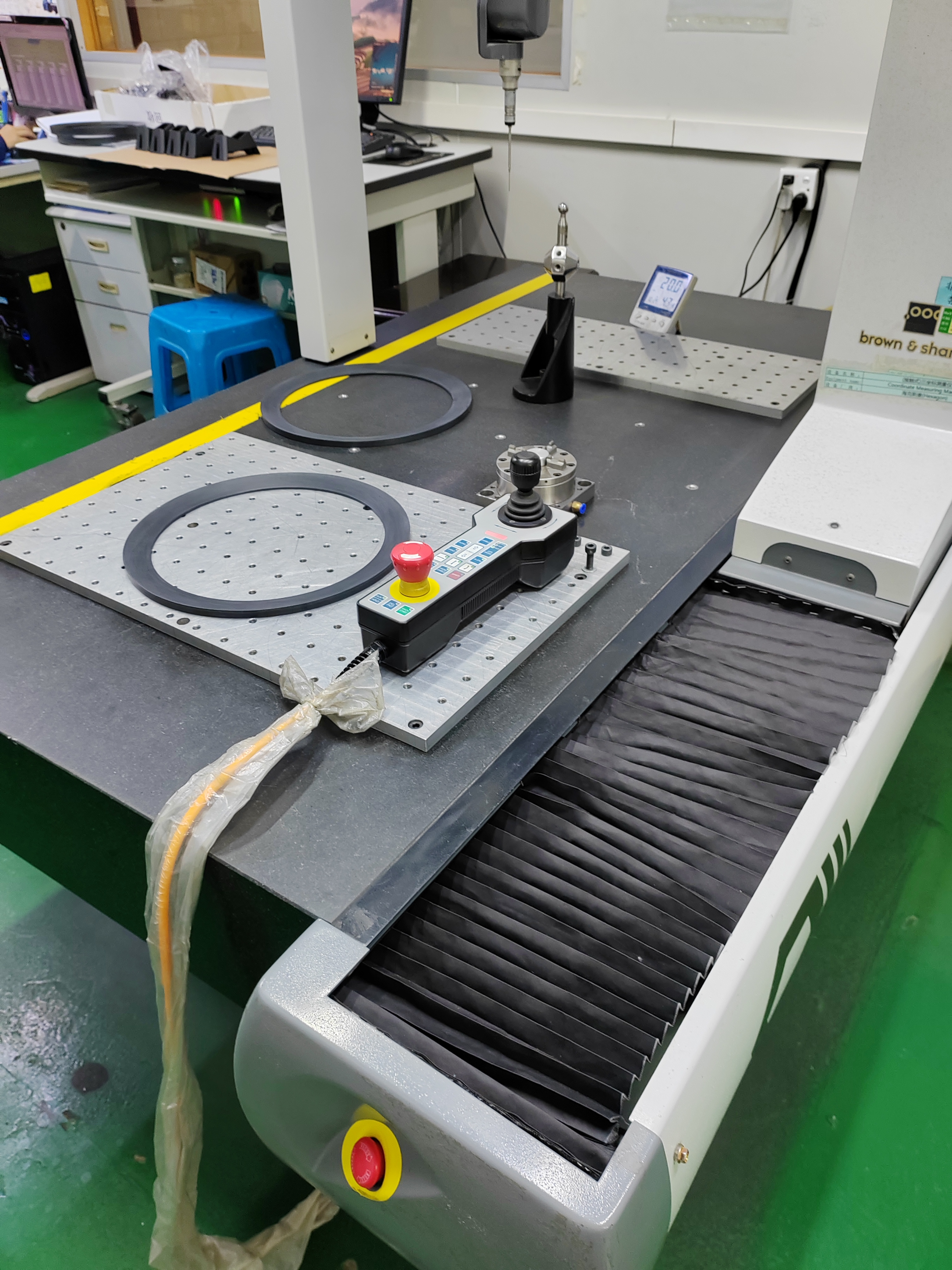 CMM inspection for precision brass parts