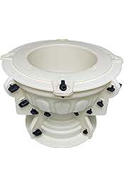 Heavy-Duty Reusable ABS Concrete Planter Mold