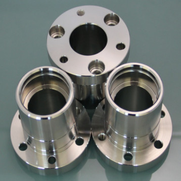 Stainless steel flange CNC turned parts