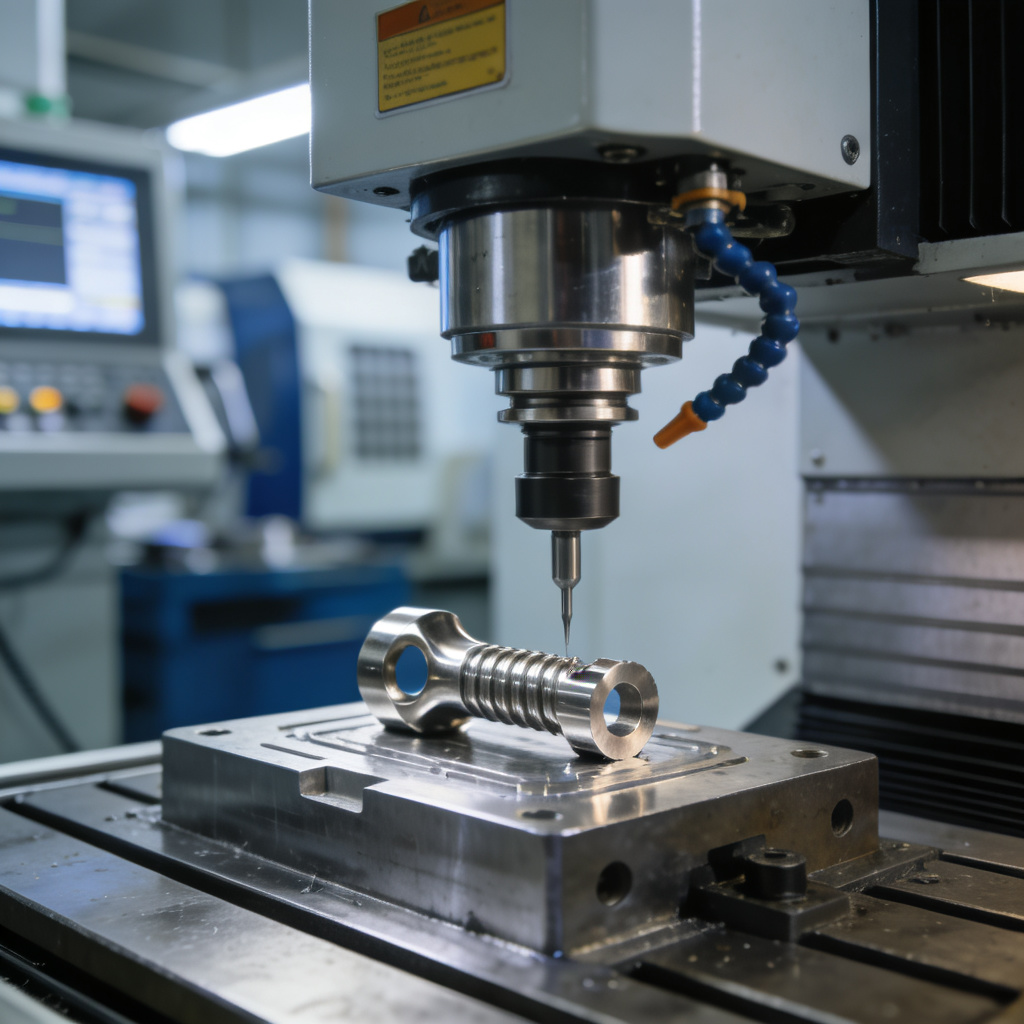 Precision CNC Machining of Medical Titanium Implant