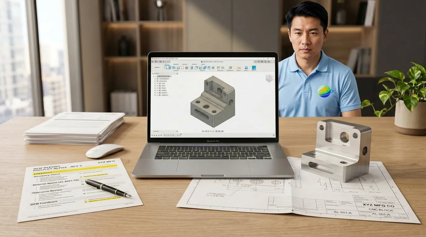Upload STEP CAD drawing for injection molding quotation
