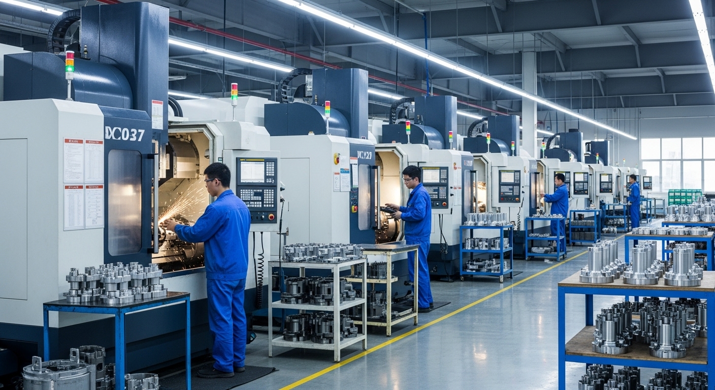 Precision Fixture Components CNC Machining Workshop