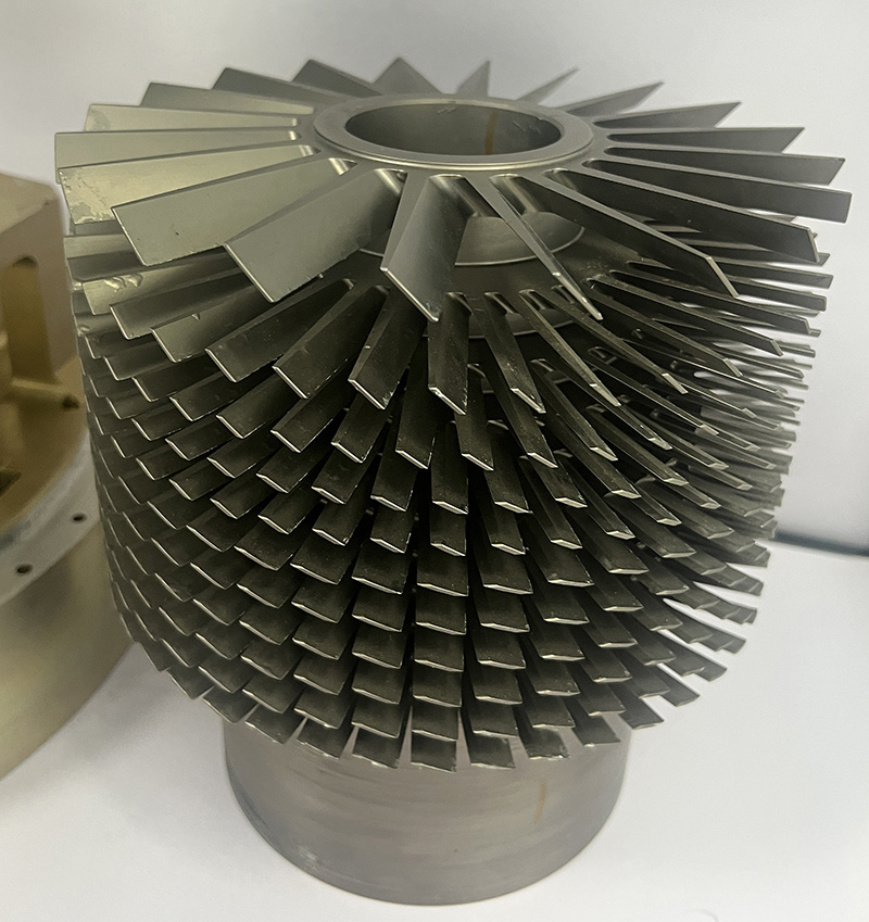 5-axis CNC machined impeller