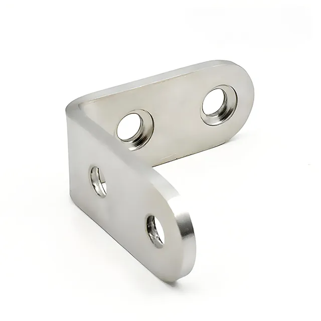 Customized CNC machining stainless steel angle code hardware connectors
