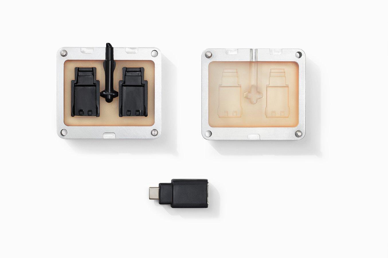 SLA 3D printed injection mold