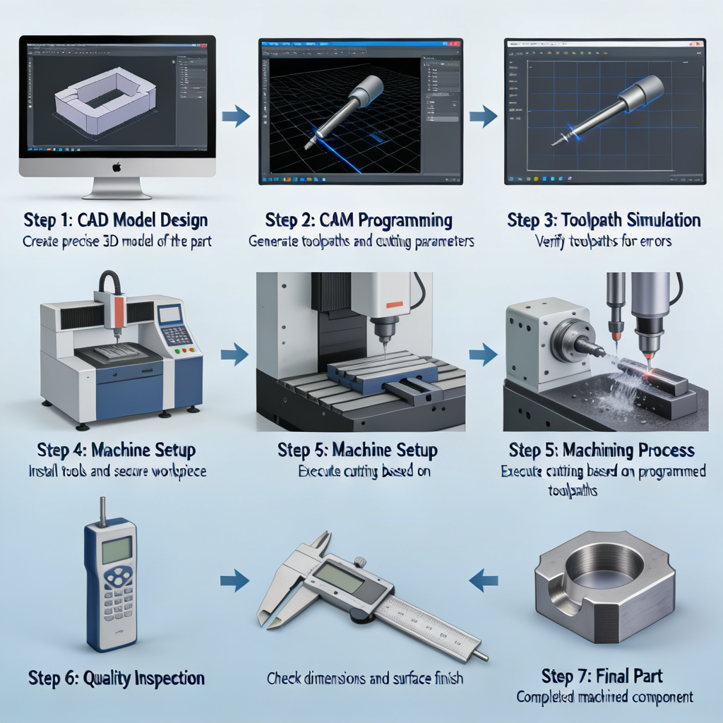 CNC Machining Process Workflow