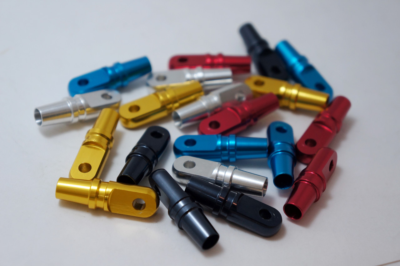 Anodized Aluminum Parts Color Options