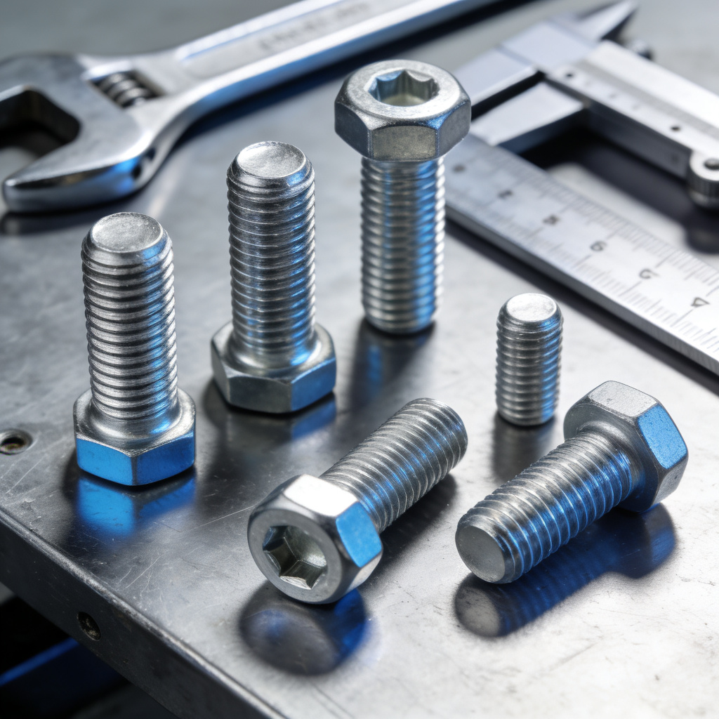 Zinc plated fasteners and bolts