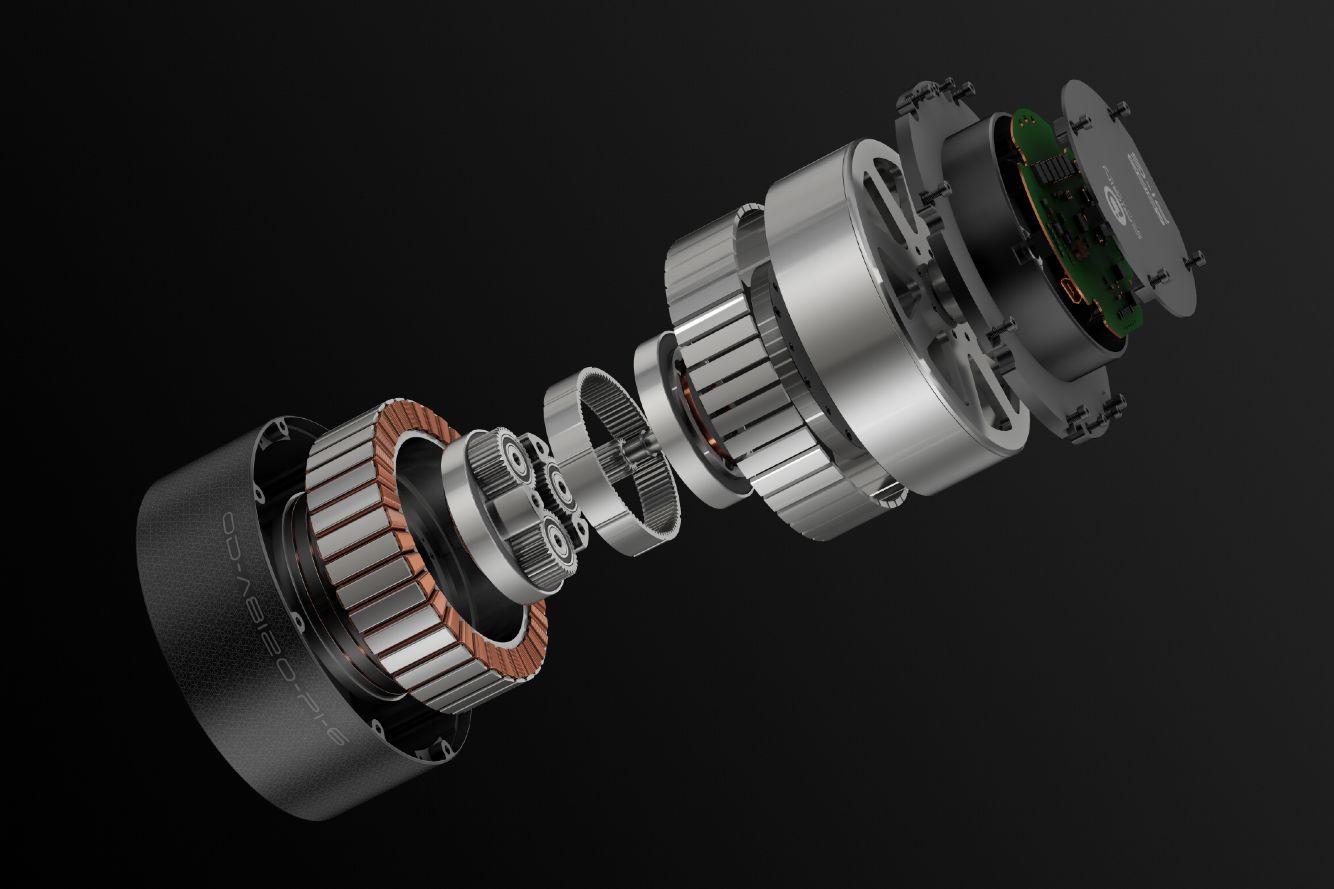 Robot joint transmission components