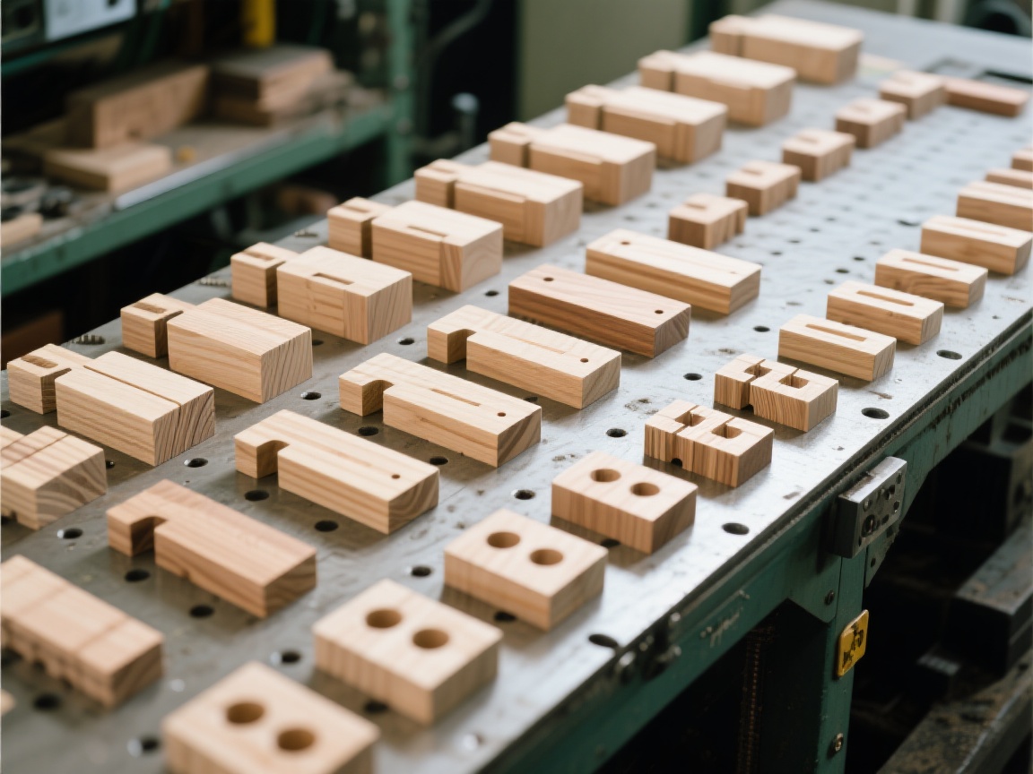 Wood CNC machining process