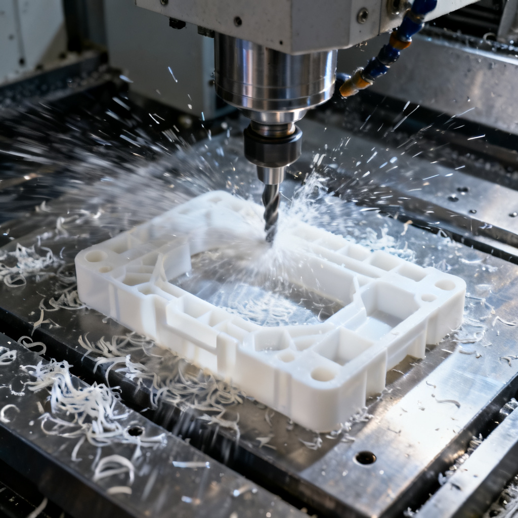 How to Control Chip Winding in CNC Machining of Plastic Materials?