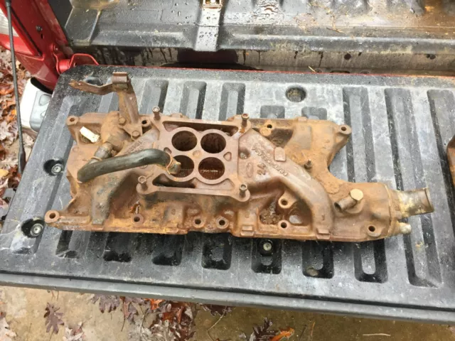 Traditional cast iron intake manifold vs billet