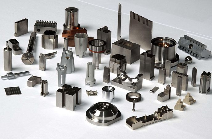 CNC machining materials aluminum stainless steel titanium