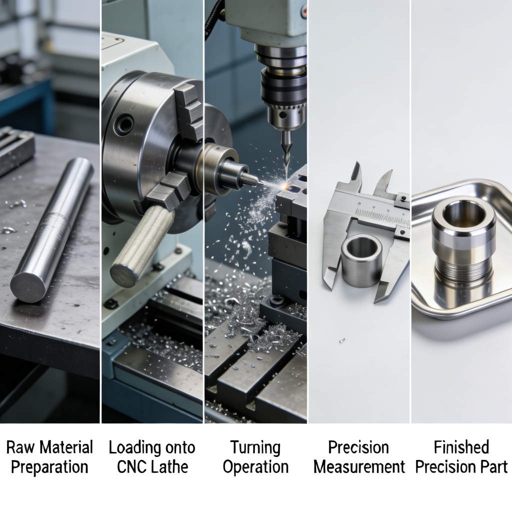 CNC Turning Process Steps: Raw Material to Finished Part