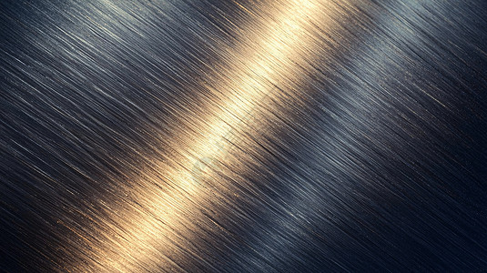 Close-up of Metal Brushing Texture