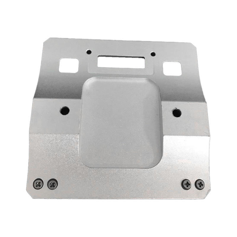 5-axis CNC machine machining aluminum part