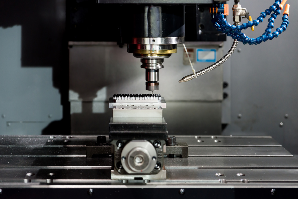 Precision CNC Machining Machine Working
