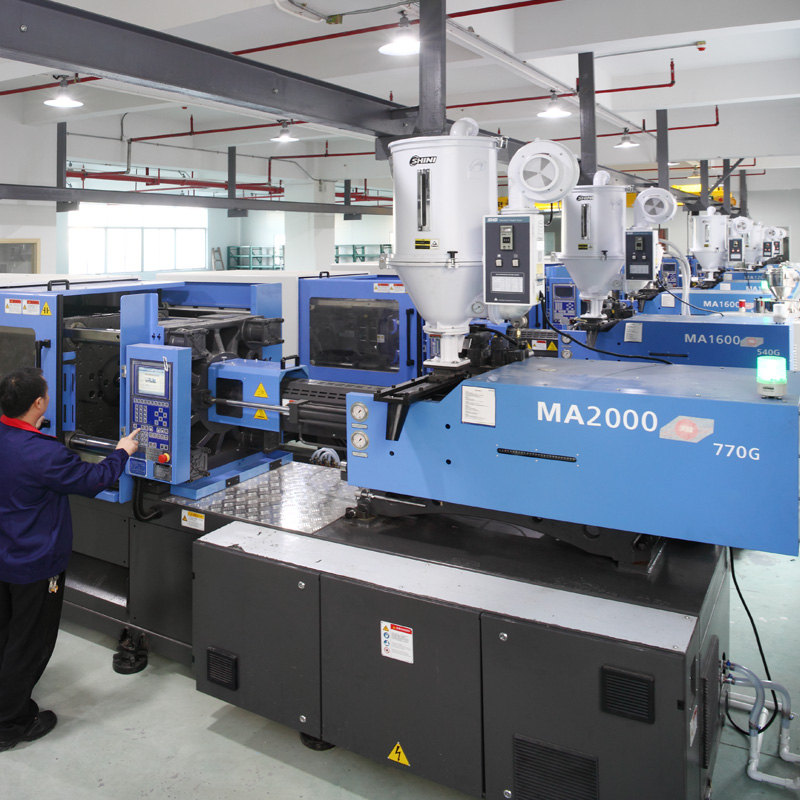 Injection moulding workshop for custom rectangular tube inserts manufacturing