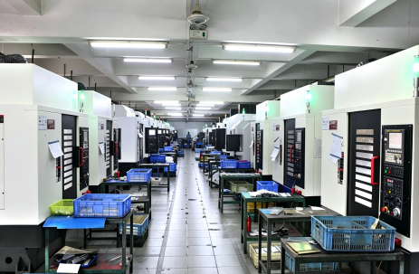 CNC Machining Workshop for Motorcycle Parts