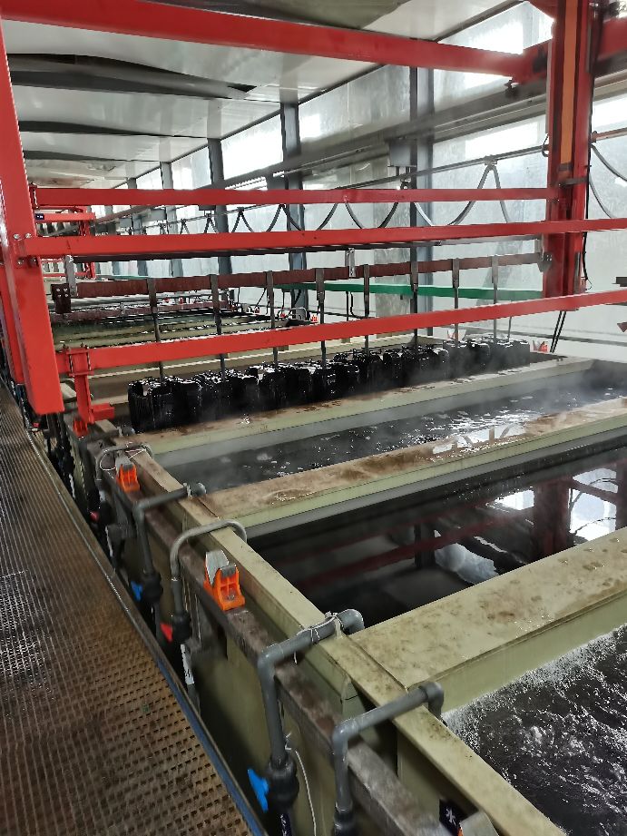 Modern Aluminum Alloy Anodizing Production Line