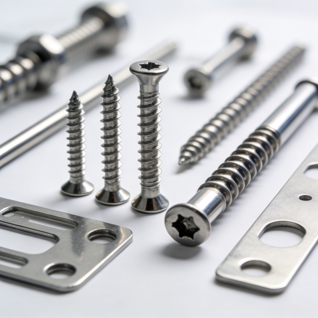 Finished Medical Titanium Implants