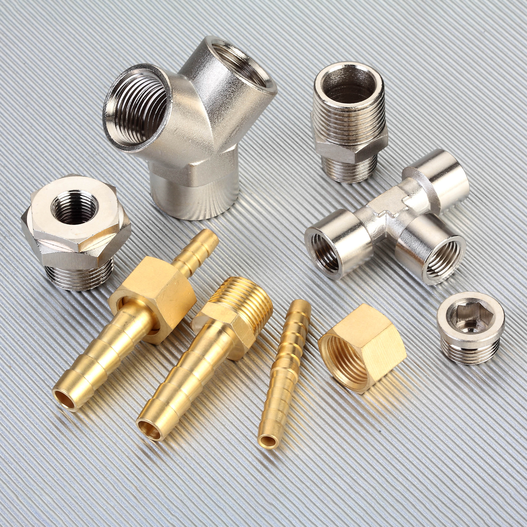 Pneumatic air brass fittings