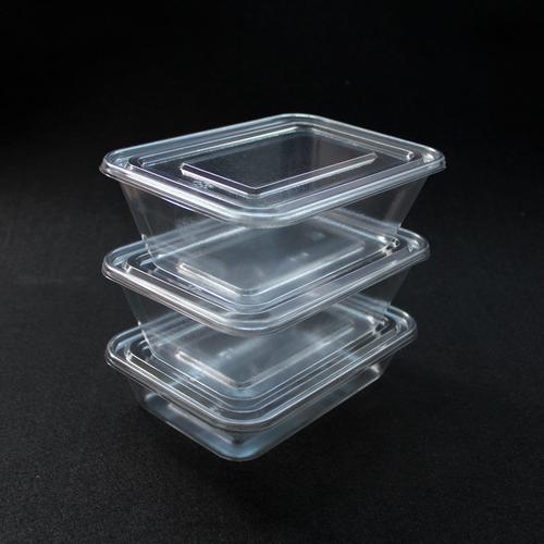 Retail display transparent packaging boxes for supermarkets