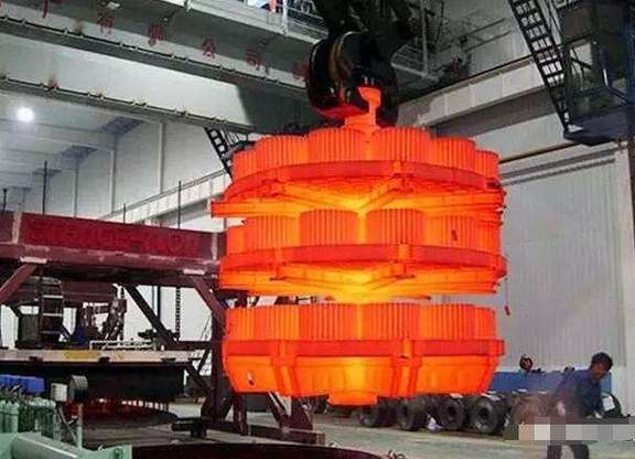 Heat treatment facility at Goldcattle showing vacuum furnace, tempering oven, cryogenic chamber, and nitriding furnace for gear hardening
