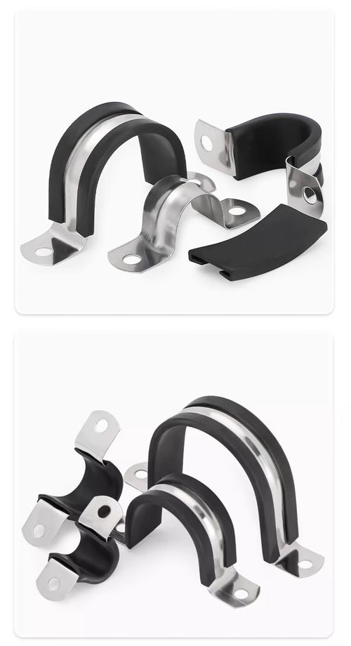 Custom OEM stainless steel U-shaped brackets — various configurations and dimensions