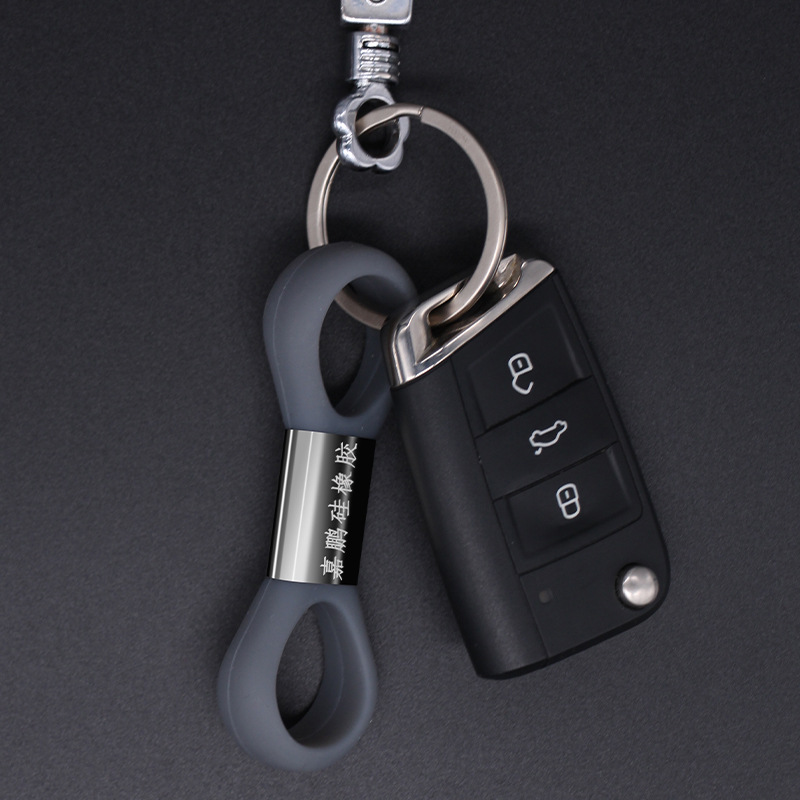 Durable silicone key fob cover with ergonomic design
