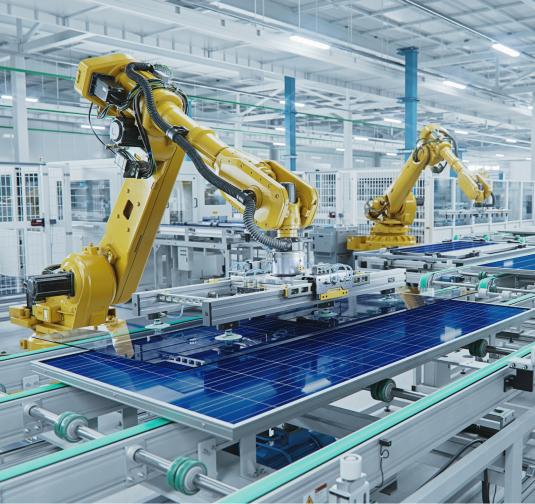 Industrial Robotics Assembly Line