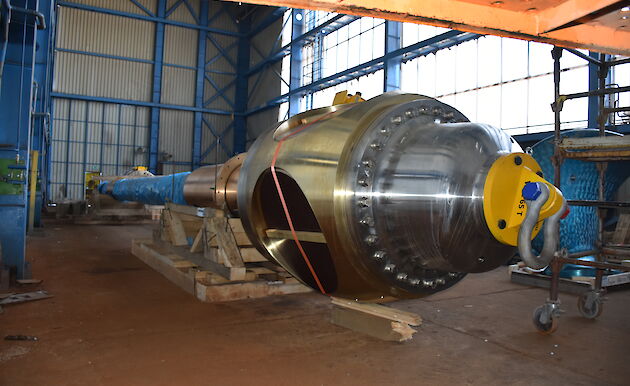 Large Marine Propeller Hub