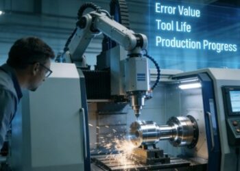 CNC Turning Milling Machine in Action