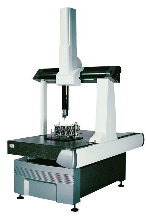 Measuring Teflon part dimensions