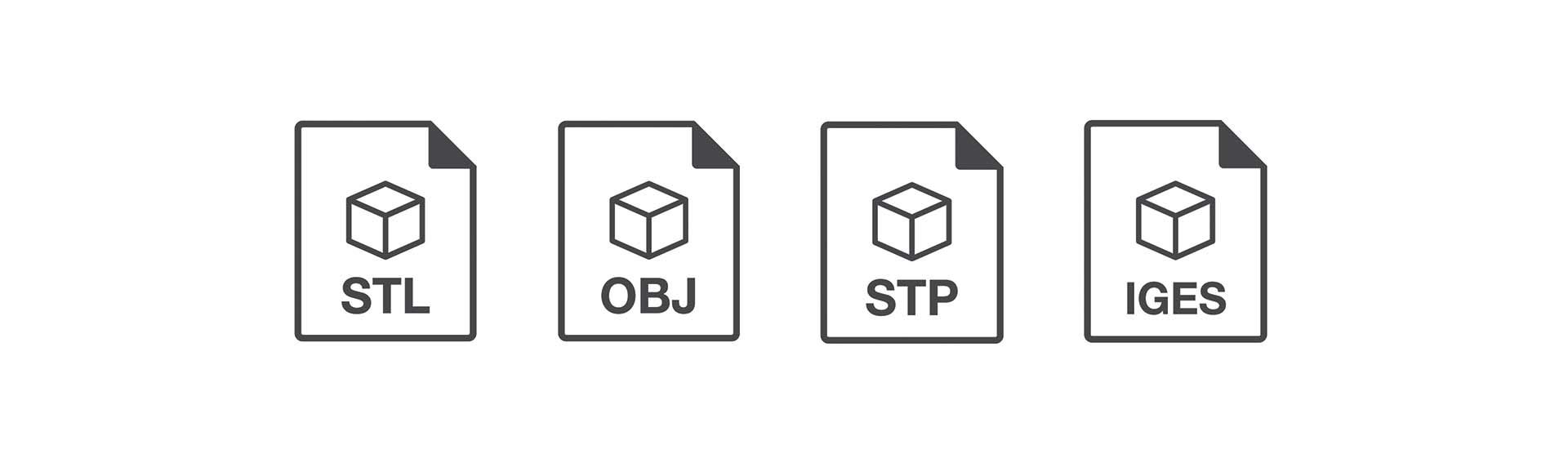 Common 3D file formats for manufacturing