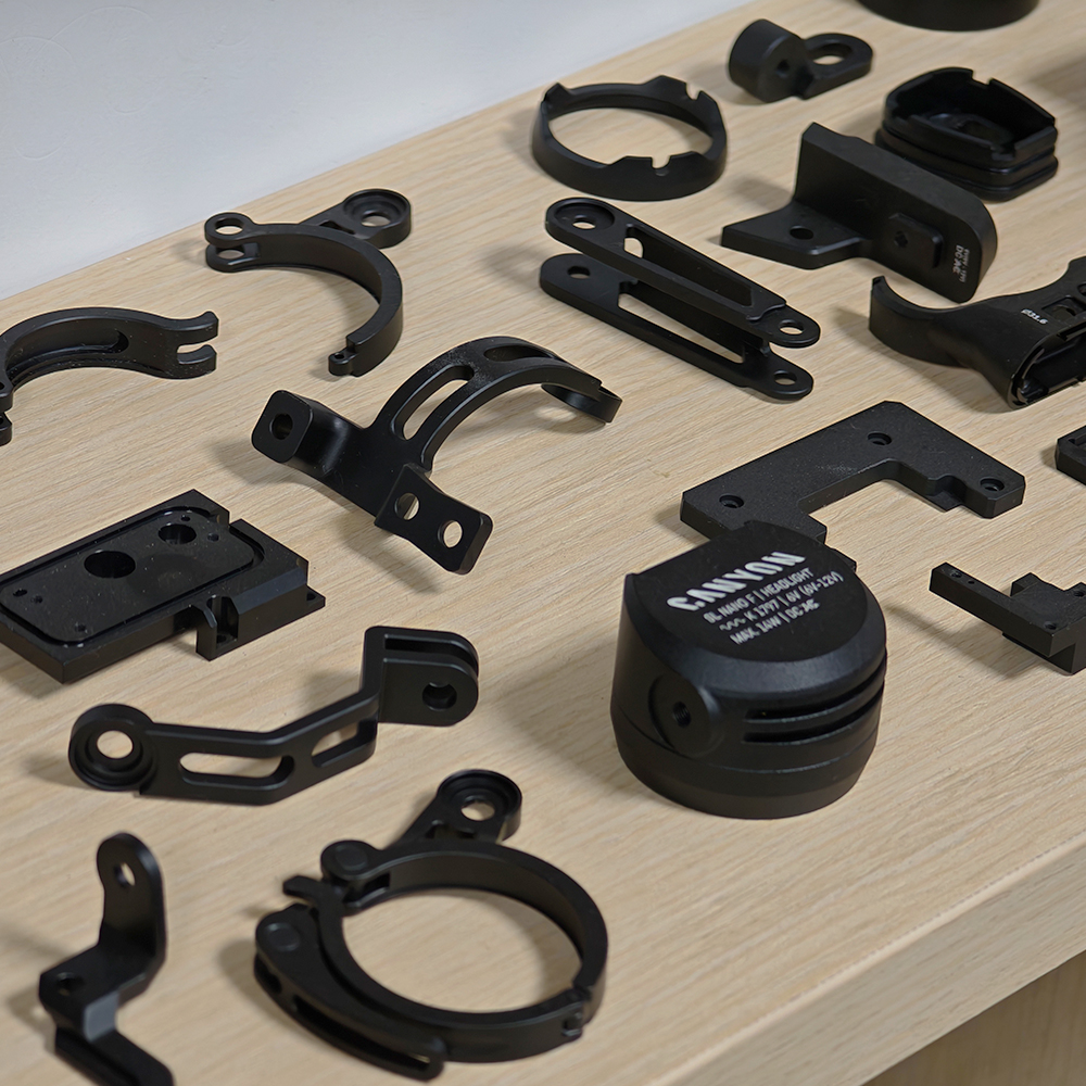 Custom CNC machined motorcycle parts