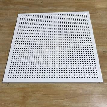 Perforated metal panels