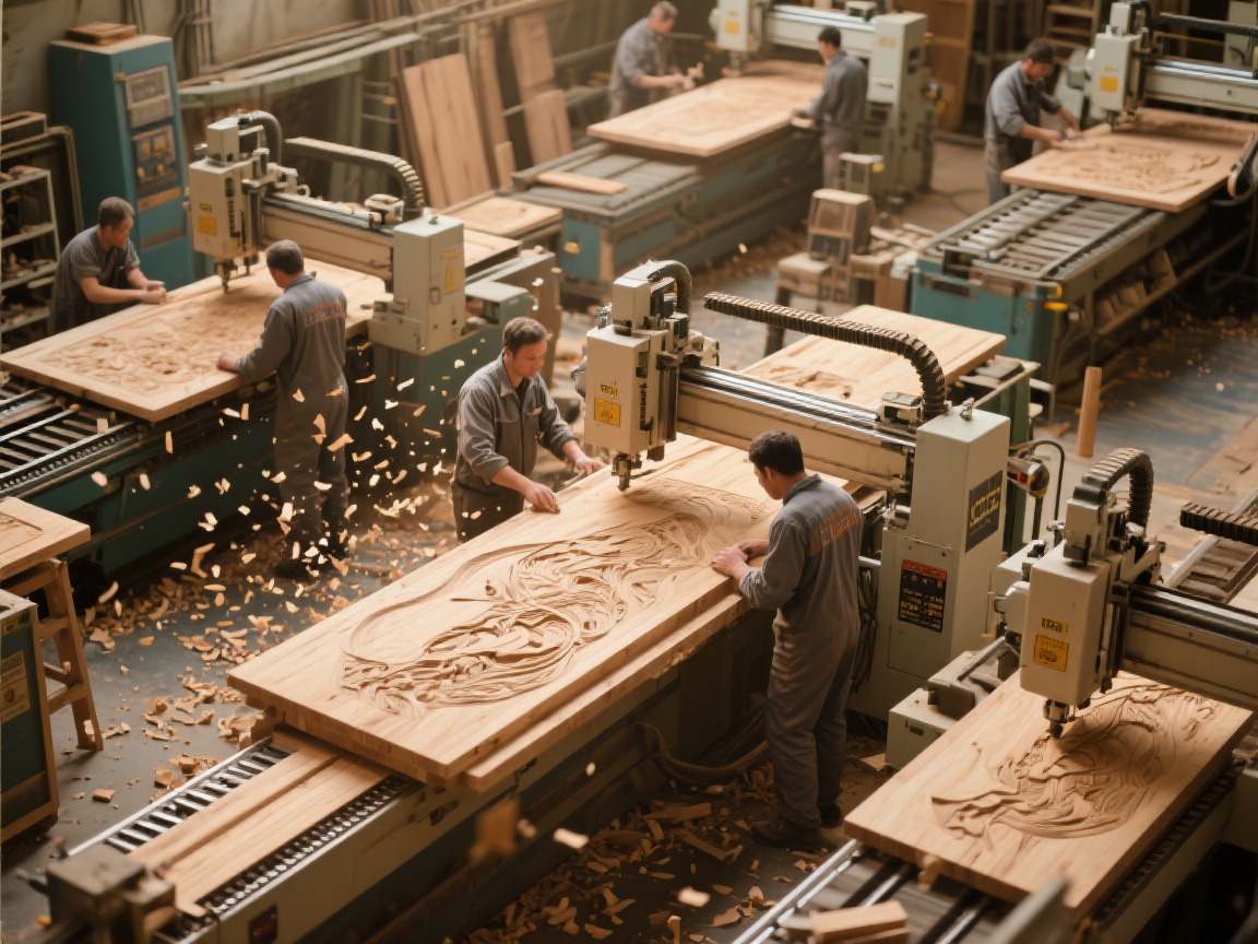 Precision wood CNC machined parts