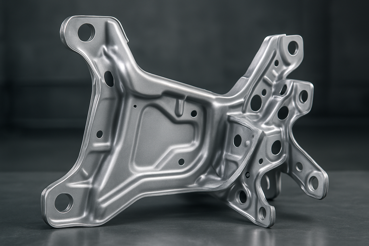 AHSS automotive structural stamping part
