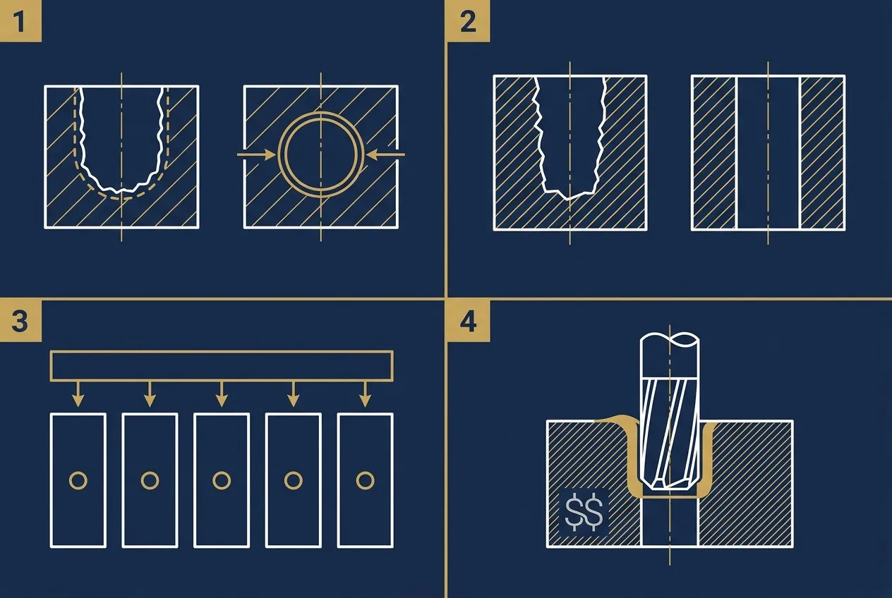 Four hole finishing challenges in precision manufacturing: tolerance, surface finish, batch consistency, and difficult material reaming