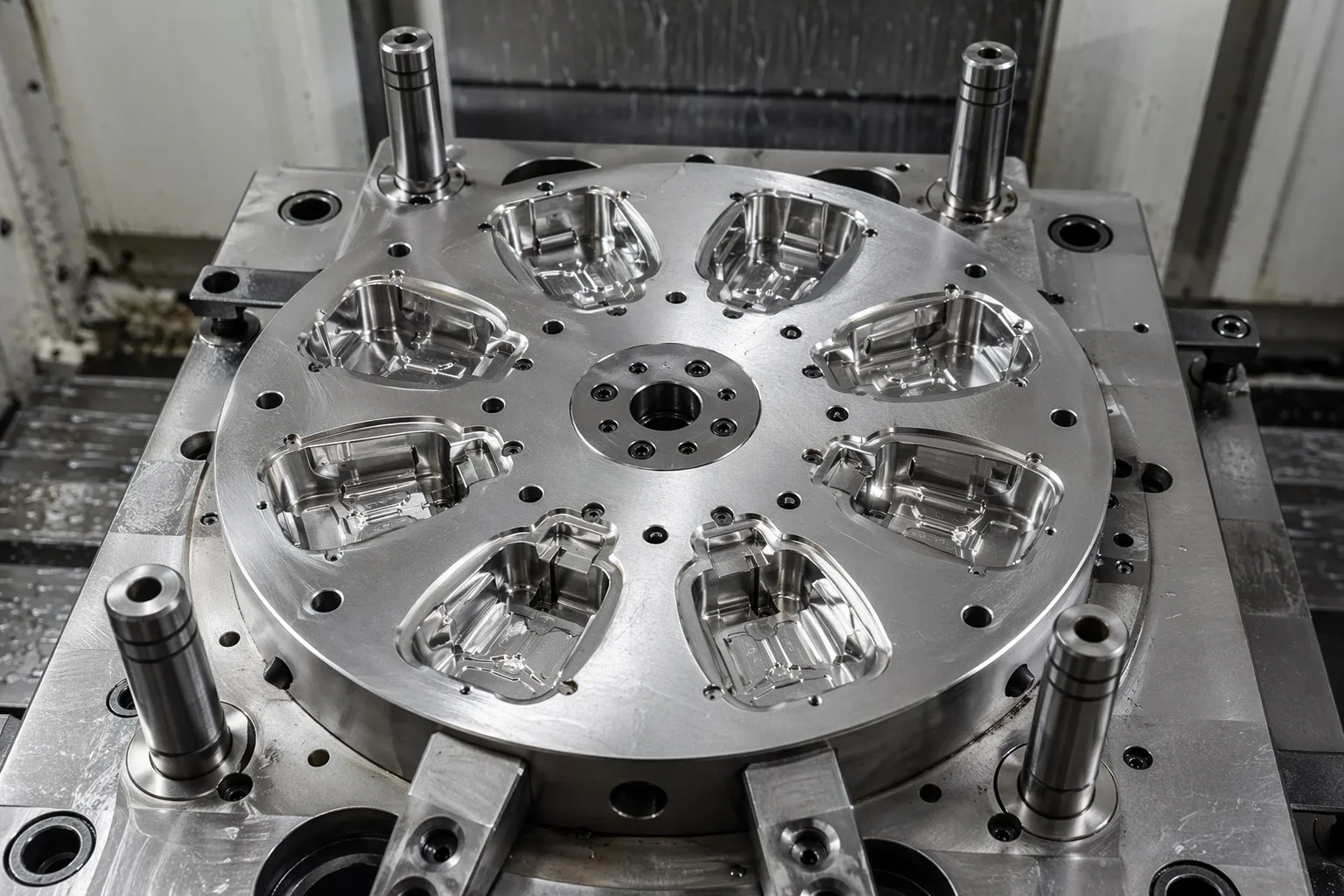 8-cavity H13 steel injection mold